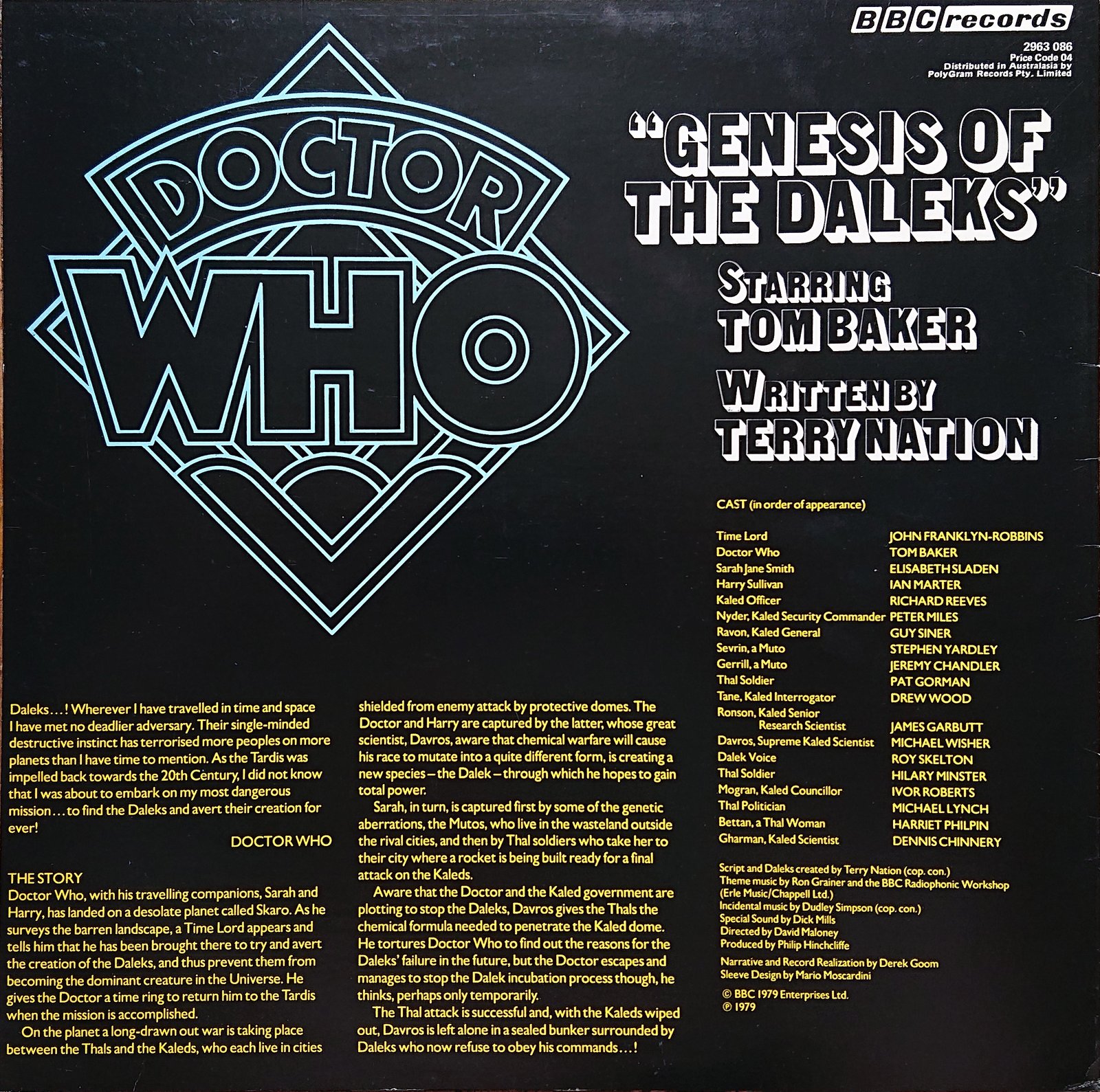 Back cover of 2963 086